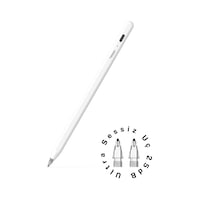 Apple Uyumlu iPad 11. Nesil A16 İle Uyumlu Profesyonel Avuç İçi Red Özellikli Stylus Sessiz Ve Hassas Tablet Kalemi Beyaz Apple Uyumlu iPad 11. Nesil A16 İle Uyumlu Profesyonel Avuç İçi Red Özellikli Stylus Sessiz Ve Hassas Tablet Kalemi Beyaz