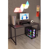 Siyah 140x60 Oyuncu Masası, Bilgisayar Masası, Gamer Masası, Gaming Masa, Metal Ayaklı Siyah Siyah 140x60 Oyuncu Masası, Bilgisayar Masası, Gamer Masası, Gaming Masa, Metal Ayaklı Siyah