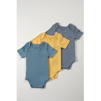 Tinylamb Rovigo 3 Parça Bebek Kısa Kollu Pamuk Bodysuit Takımı Yenidoğan Ve Çocuk Hediye Seti %100 Pamuk Karışık Tinylamb Rovigo 3 Parça Bebek Kısa Kollu Pamuk Bodysuit Takımı Yenidoğan Ve Çocuk Hediye Seti %100 Pamuk Karışık