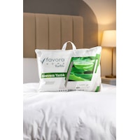 Favora Aloevera Yastık 50x70 Cm Beyaz Favora Aloevera Yastık 50x70 Cm Beyaz