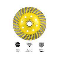 Dawreek Dt020cdc 115mm İnce Turbo Elmas Taşlama Diski Dawreek Dt020cdc 115mm İnce Turbo Elmas Taşlama Diski