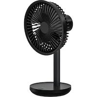 Vh Fan Usb Masaüstü Şarjlı Döner Başlıklı Vantilatör Siyah Vh Fan Usb Masaüstü Şarjlı Döner Başlıklı Vantilatör Siyah