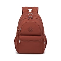 Büyük Boy Laptop Bölmeli Su Geçirmez Krınkıl Kumaş Çanta Kiremit Çok Renkli Büyük Boy Laptop Bölmeli Su Geçirmez Krınkıl Kumaş Çanta Kiremit Çok Renkli