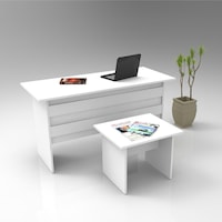 Bega Ab Ofis Masası Sehpa 2'li Ofis Büro Masa Takımı 3 Renk Beyaz Beg8-w Beyaz Bega Ab Ofis Masası Sehpa 2'li Ofis Büro Masa Takımı 3 Renk Beyaz Beg8-w Beyaz