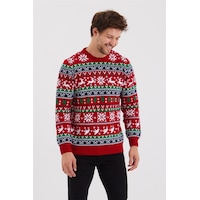 Erkek Kırmızı-yeşil-beyaz Christmas Yılbaşı Kazağı-noelkzkr200s Kırmızı-yeşil-beyaz Erkek Kırmızı-yeşil-beyaz Christmas Yılbaşı Kazağı-noelkzkr200s Kırmızı-yeşil-beyaz