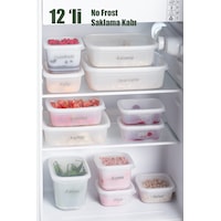 Porsima 1126 12'li No Frost -25 C Derin Dondurucu Saklama Kabı Porsima 1126 12'li No Frost -25 C Derin Dondurucu Saklama Kabı