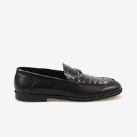 Mocassini Gold Erkek Loafer A9215 Siyah Siyah Piton Mocassini Gold Erkek Loafer A9215 Siyah Siyah Piton