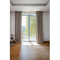 Olea 140x270 Cm 2 Adet Fon Perde Gri Olea 140x270 Cm 2 Adet Fon Perde Gri