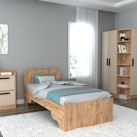Arnetti Karyola 90x190 Luses Karyola Atlantik Çam Bej Arnetti Karyola 90x190 Luses Karyola Atlantik Çam Bej