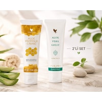 Forever Living Aloe Propolıs Krem+Aloe Vera Gelly-Cilt Bakım Seti Forever Living Aloe Propolıs Krem+Aloe Vera Gelly-Cilt Bakım Seti