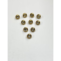 Taşlı Bluz Düğmesi / Metal Bluz Düğmesi Gold / 10 Adet /2887/ - Model 4 Taşlı Bluz Düğmesi / Metal Bluz Düğmesi Gold / 10 Adet /2887/ - Model 4