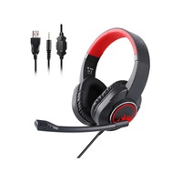 Eksa T8 Gaming Kulaklık Oyuncu Kulaklığı Led Işıklı 3.5 mm & Mikrofon - ZORE-258209