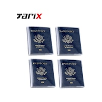Tarix Şeffaf Pvc Pasaport Kılıfı,pasaport Koruyucu,pasaport Kabı 4 Adet Şeffaf Tarix Şeffaf Pvc Pasaport Kılıfı,pasaport Koruyucu,pasaport Kabı 4 Adet Şeffaf
