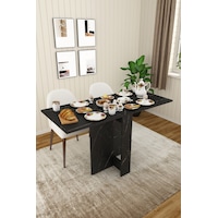 Asra Trend Katlanır Mutfak Yemek Masası KM-32 %100 MDF Akıllı Çalışma Masası Royal Mermer Asra Trend Katlanır Mutfak Yemek Masası KM-32 %100 MDF Akıllı Çalışma Masası Royal Mermer