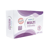 Barifit Multi Vitamin Mineral Takviye Edici Gıda 60 Kapsül Barifit Multi Vitamin Mineral Takviye Edici Gıda 60 Kapsül
