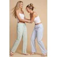 Siyah İnci 2'li Çizgi Desenli Mevsimlik İnce Örme Tek Alt Pijama Altı 8048 Yeşil-mavi Siyah İnci 2'li Çizgi Desenli Mevsimlik İnce Örme Tek Alt Pijama Altı 8048 Yeşil-mavi