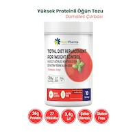 Whey Proteinli Domates Çorbası Öğün Yerine Geçen Yüksek Proteinli Tam Öğün, 600 G Domates Whey Proteinli Domates Çorbası Öğün Yerine Geçen Yüksek Proteinli Tam Öğün, 600 G Domates