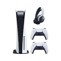 Sony Playstation 5 PS5 Konsol + 2 Kol + Pulse 3D Kulaklık (İthalatçı Garantili) Sony Playstation 5 PS5 Konsol + 2 Kol + Pulse 3D Kulaklık (İthalatçı Garantili)