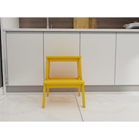 Fastwood Basamaklı Ahşap Tabure Sarı Fastwood Basamaklı Ahşap Tabure Sarı