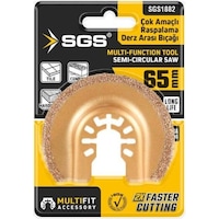 Sgs 1882 Multı-tools Kesici Ve Raspalama Derz Arası Temizleme Karbür 65mm Sgs 1882 Multı-tools Kesici Ve Raspalama Derz Arası Temizleme Karbür 65mm