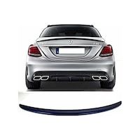 Sunplex Mercedes W205 Bagaj Üstü Spoiler Piano Black Sunplex Mercedes W205 Bagaj Üstü Spoiler Piano Black