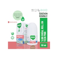 Siveno %100 Doğal Roll On Teen Girl Genç Kız Deodorant Ter Kokusu Önleyici Bitkisel Leke Bırakmayan Vegan 50 ML Siveno %100 Doğal Roll On Teen Girl Genç Kız Deodorant Ter Kokusu Önleyici Bitkisel Leke Bırakmayan Vegan 50 ML