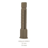 Tuğla Boşluk Dübeli 12 Mm 10 Adet Tuğla Boşluk Dübeli 12 Mm 10 Adet