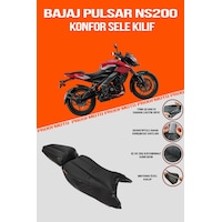 Bajaj Pulsar Ns 200 Konfor Sele Kılıf Uyumlu