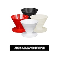 Addıs Ababa V60 Dripper Kahve Demleme Ekipmanı Filtre Kahve Addıs Ababa V60 Dripper Kahve Demleme Ekipmanı Filtre Kahve
