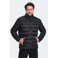 Slazenger HORIZON I Erkek Şişme Siyah Mont & Kaban Slazenger HORIZON I Erkek Şişme Siyah Mont & Kaban