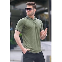 Madmext Haki Yeşil Polo Yaka Regular Fit Erkek T-shirt 6110-haki Yeşili Haki Yeşili Madmext Haki Yeşil Polo Yaka Regular Fit Erkek T-shirt 6110-haki Yeşili Haki Yeşili