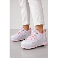 Odin Tekerlekli Işıklı Çocuk Spor Ayakkabı Rahat Patenli Sneaker - Pembe Odin Tekerlekli Işıklı Çocuk Spor Ayakkabı Rahat Patenli Sneaker - Pembe