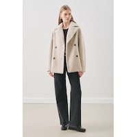 Manuka Boucle Kruvaze Kaban Vizon Aw25kbn00011-32 Vizon Manuka Boucle Kruvaze Kaban Vizon Aw25kbn00011-32 Vizon