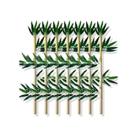 Cihan Çiçekçilik Yapay Yapraklı Dekoratif Bambu Çubuğu 80 Cm 7 Adet Islak Doku Çok Renkli Cihan Çiçekçilik Yapay Yapraklı Dekoratif Bambu Çubuğu 80 Cm 7 Adet Islak Doku Çok Renkli