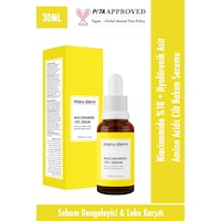 Maruderm Niacinamide %10 + Hyalüronik Asit + Panthenol Cilt Bakım Serumu 30 ML Maruderm Niacinamide %10 + Hyalüronik Asit + Panthenol Cilt Bakım Serumu 30 ML