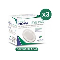 Nova Optik Steril Göz Kapama Bandı - Göz Pedi 6,5 x 9,5 cm 50 x3 Kutu Nova Optik Steril Göz Kapama Bandı - Göz Pedi 6,5 x 9,5 cm 50 x3 Kutu