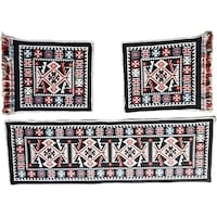Oto Koltuk Kilim Seti Siyah - Çift Yön Ön Ve Arka Koltuk 3 Parça Oto Koltuk Kilim Seti Siyah - Çift Yön Ön Ve Arka Koltuk 3 Parça