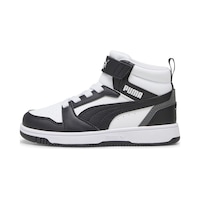 Puma Rebound V6 Mıd Çocuk Ayakkabı 393832 01 Beyaz Puma Rebound V6 Mıd Çocuk Ayakkabı 393832 01 Beyaz