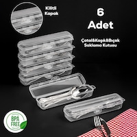 Porsima Te-192 6 Lı Çok Amaçlı Saklama Kutusu Saklama Kabı Porsima Te-192 6 Lı Çok Amaçlı Saklama Kutusu Saklama Kabı