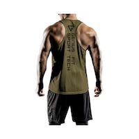 Genius Store Erkek Dry Fit Y-back Gym Fitness Sporcu Atleti Genıus-fıt Haki Genius Store Erkek Dry Fit Y-back Gym Fitness Sporcu Atleti Genıus-fıt Haki