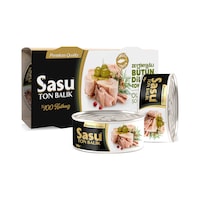 Sasu Zeytinyağlı Ton Balığı Bütün Dilim 2 x 160 G Sasu Zeytinyağlı Ton Balığı Bütün Dilim 2 x 160 G