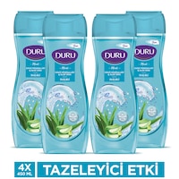 Duru Moods Deniz Mineralleri & Aloe Vera Duş Jeli 4 x 450 ML Duru Moods Deniz Mineralleri & Aloe Vera Duş Jeli 4 x 450 ML