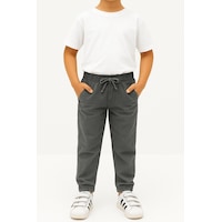 Freemen Erkek Çocuk Jogger Pantolon Keten Görünümlü Cepli Günlük Rahat Fit Gri Freemen Erkek Çocuk Jogger Pantolon Keten Görünümlü Cepli Günlük Rahat Fit Gri
