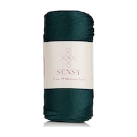 Sensy 2 Mm - 200 Gr Polyester Makrome Ipi Yeşil 230 M Polyester Makrome Ip Supla Ip Ve Çanta Ipliği Sensy 2 Mm - 200 Gr Polyester Makrome Ipi Yeşil 230 M Polyester Makrome Ip Supla Ip Ve Çanta Ipliği