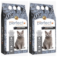 Perfect Aktif Karbonlu Topaklanan Kedi Kumu 10 Lt X 2 Adet Perfect Aktif Karbonlu Topaklanan Kedi Kumu 10 Lt X 2 Adet