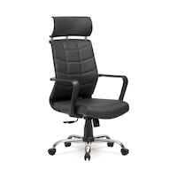 Efes Yönetici Makam - Ofis Müdür - Büro - Çalışma Koltuğu Renk Krom Ayaklı Gri Efes Yönetici Makam - Ofis Müdür - Büro - Çalışma Koltuğu Renk Krom Ayaklı Gri