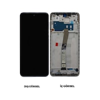 Teknonet Xiaomi Redmi Note 9 Pro Uyumlu Lcd+dokunmatik+çıtalı - Mavi
