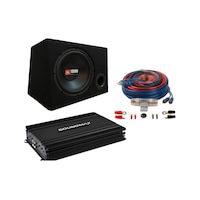 Jbl Paket Set 1 30 Cm Bass 1000wat 3000w 4x60 Rms Anfi 4kanallı Jbl Paket Set 1 30 Cm Bass 1000wat 3000w 4x60 Rms Anfi 4kanallı
