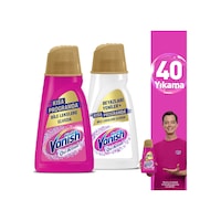 Vanish Oxi Action Deterjan ve Leke Çıkarıcı Sıvı Renkliler 1 L + Beyaz 1 L Vanish Oxi Action Deterjan ve Leke Çıkarıcı Sıvı Renkliler 1 L + Beyaz 1 L