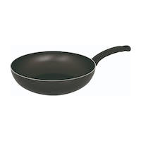 Mehtap Teflon Wok Tava - 24 Cm Siyah Mehtap Teflon Wok Tava - 24 Cm Siyah
